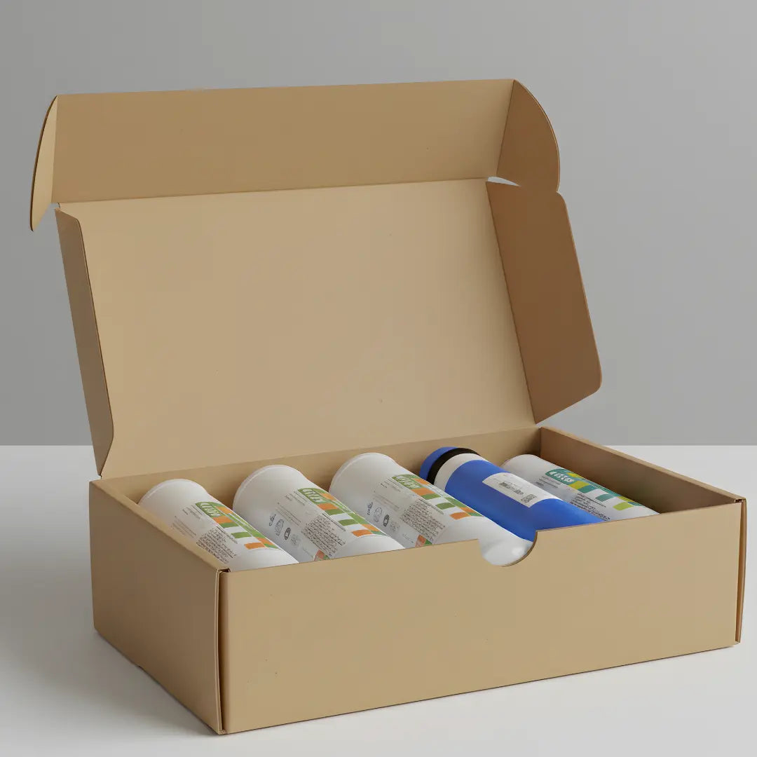 Tetsu Premium Kapalı Kasa Filtre Seti | Hindistan Cevizi Bazlı & NSF Onaylı Tetsu Arıtma