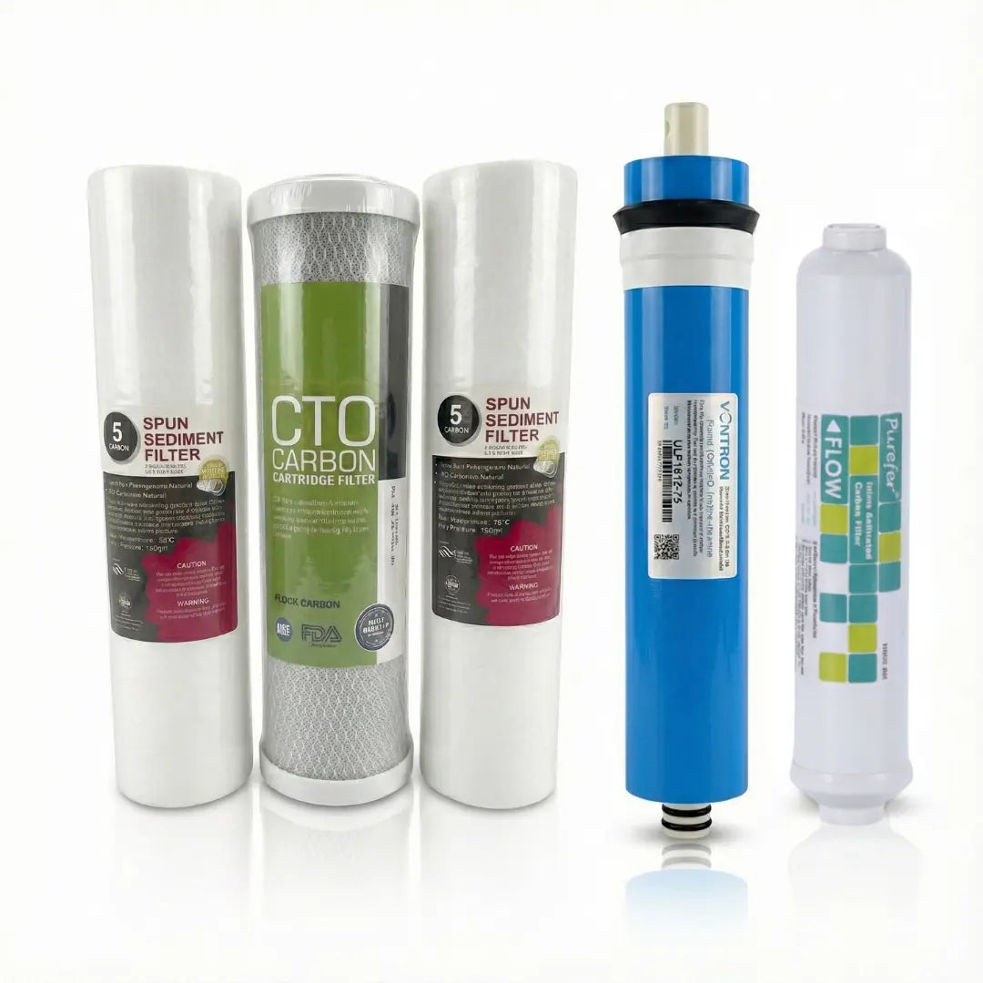 Açık Kasa Su Arıtma Cihazı 5'li Filtre Seti Tetsu Arıtma