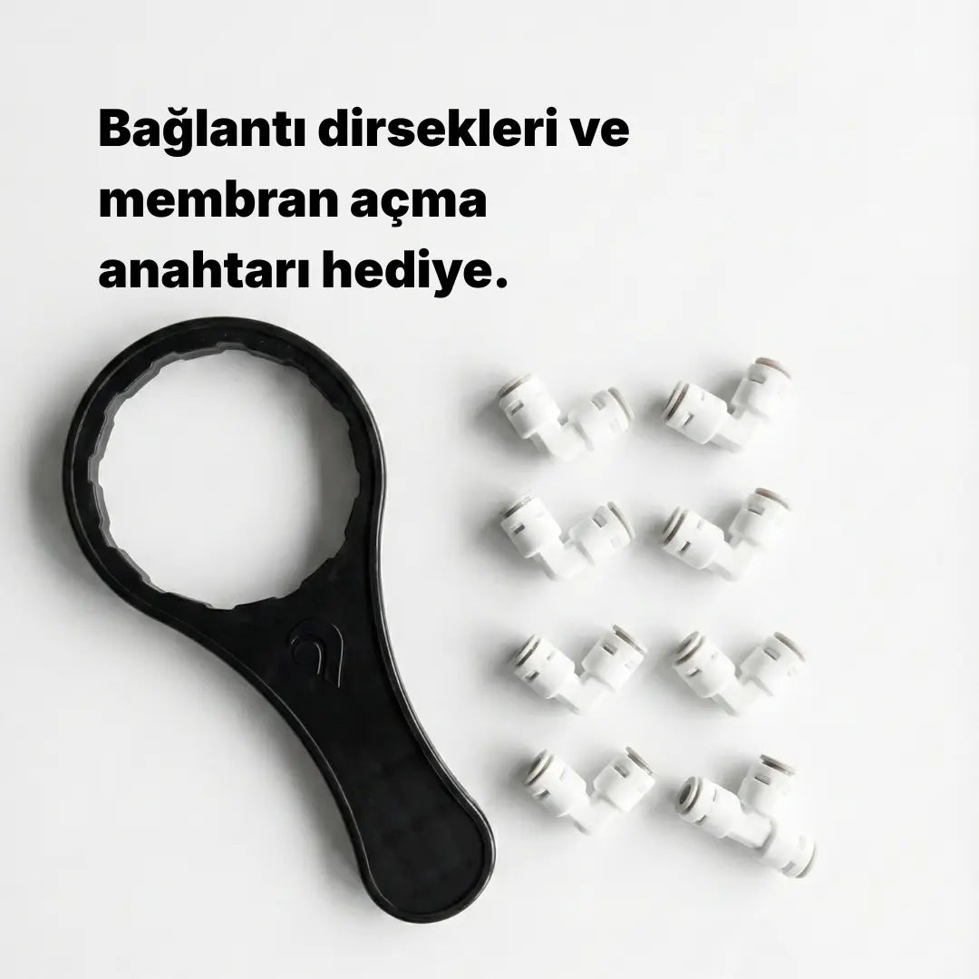 Tetsu Premium Kapalı Kasa Filtre Seti | Hindistan Cevizi Bazlı & NSF Onaylı Tetsu Arıtma