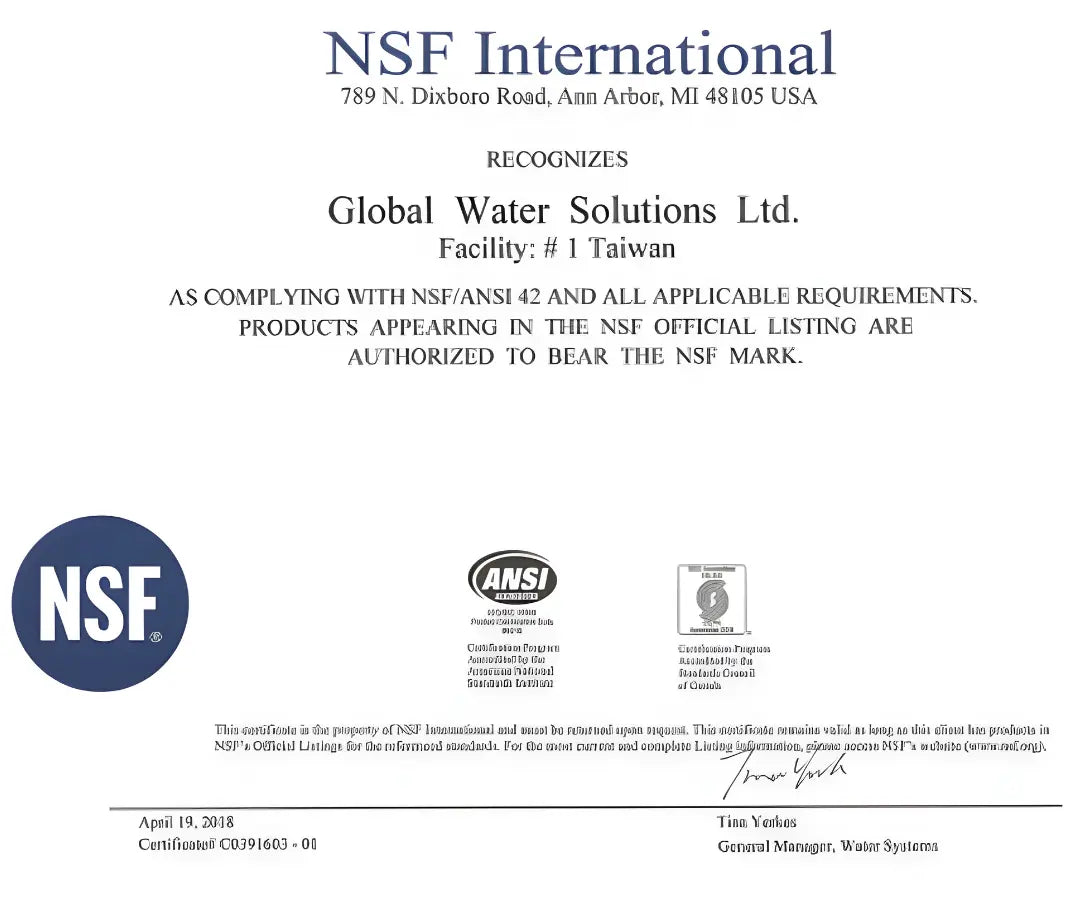 Tetsu Premium Kapalı Kasa Filtre Seti | Hindistan Cevizi Bazlı & NSF Onaylı Tetsu Arıtma